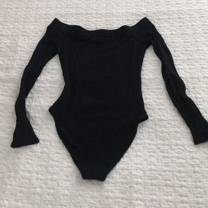 Off the shoulder bodysuit